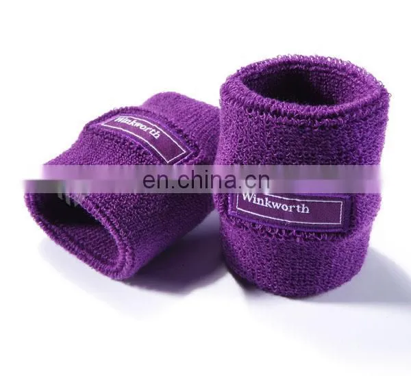 Promotion Embroideried Terry Cotton Wristband/Sweatband