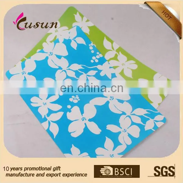 Top quality China printed designs cheap plastic placemat