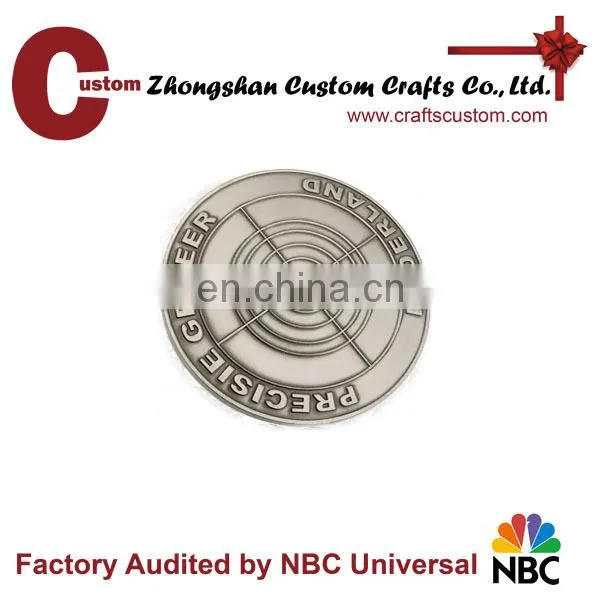 Souvenir custom gold Medal with ribbon for sale