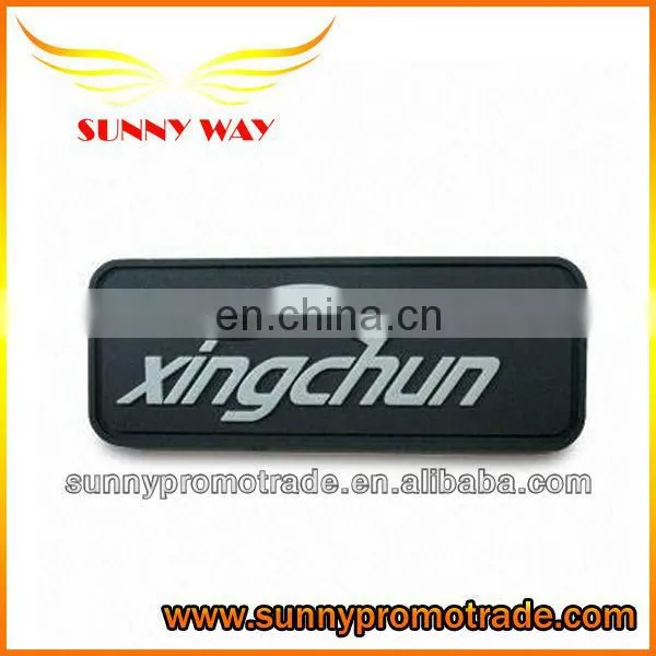 2015 high quality soft pvc trademark,new design trade mark for sale