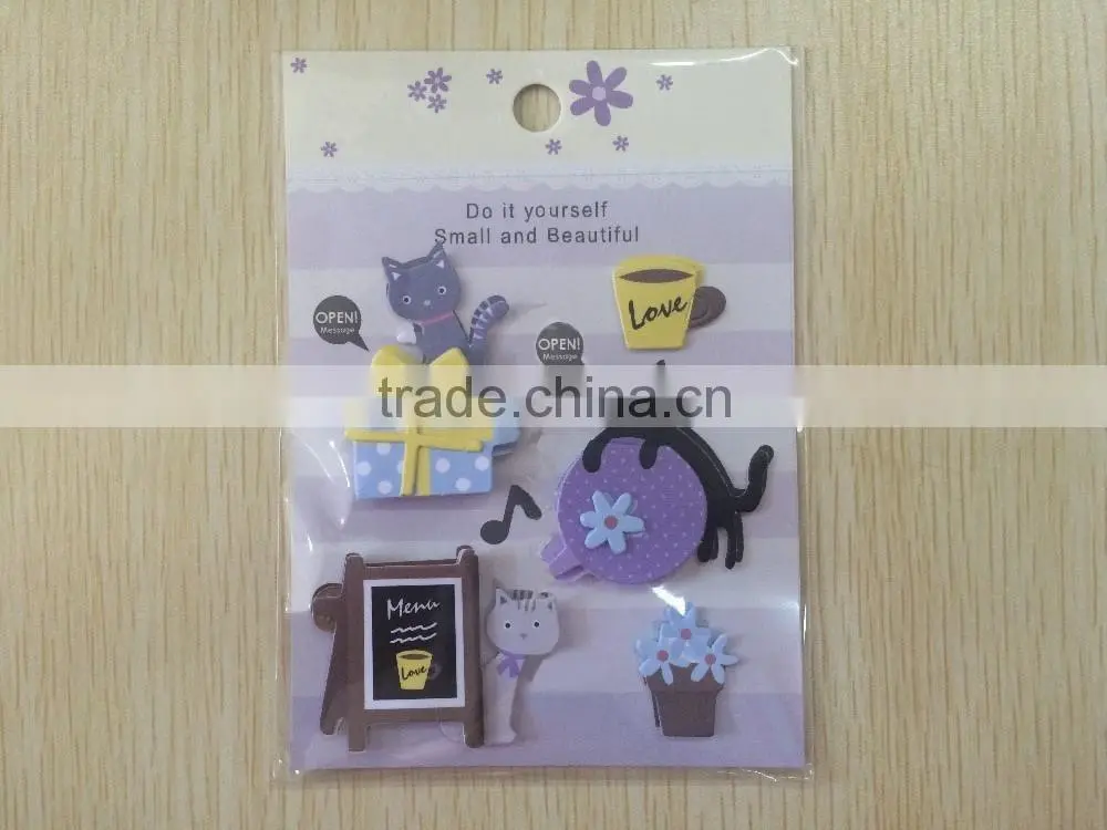 3d home decor christmas sticker DIY
