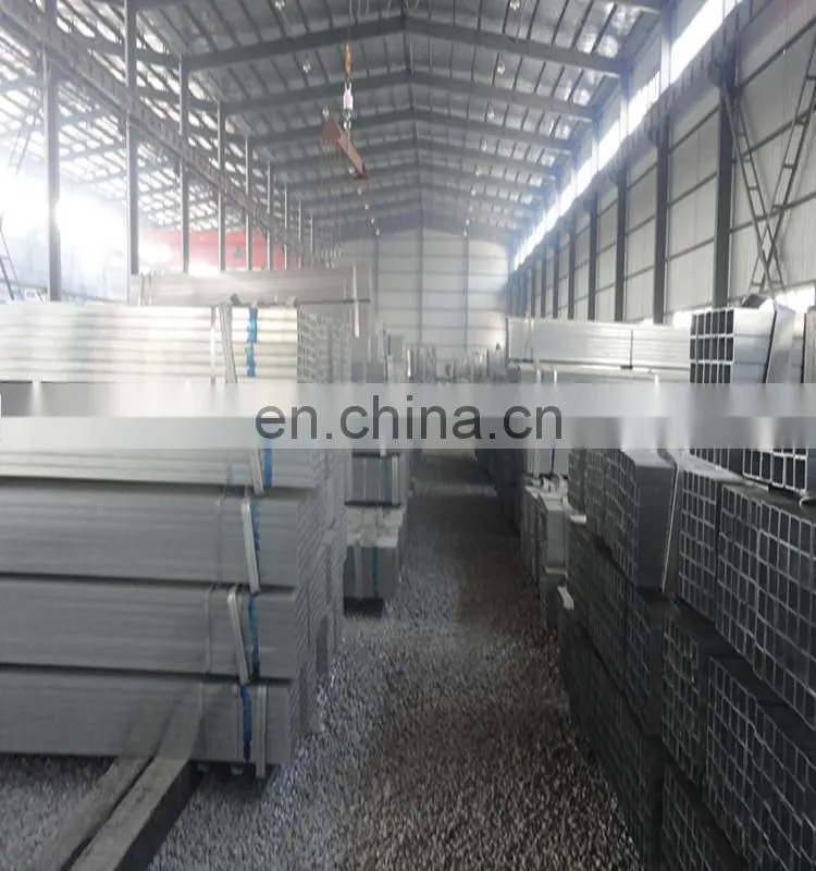 trade assurance ASTM A53/A106/Q195 galvanized steel square tube with low price from China supplier