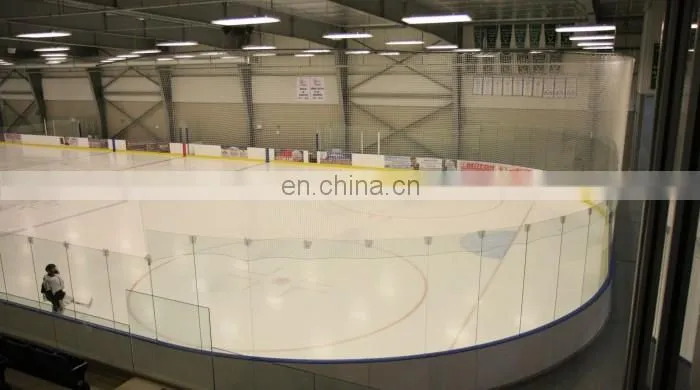 Excellent Self-lubricating UHMWPE synthetic ice rink,ice skating rink,hockey shooting ice rink with hdpe board