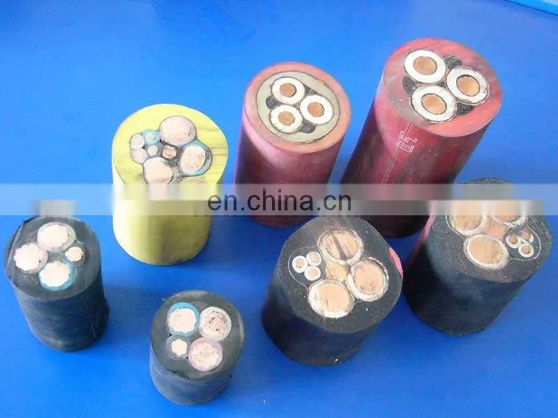 Cu/rubber with rubber jacket power cable