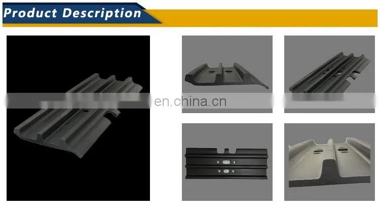Dozer track link assy bulldozer d155 track shoe assy