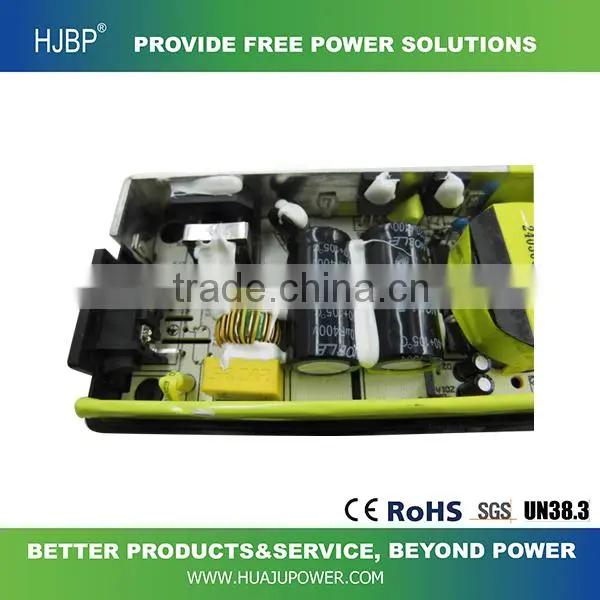 HJBP S series 180W 24V6A (LiNiCoMn)O2 Nickel cobalt manganese lithium battery charger for E-Bike 24V 20AH