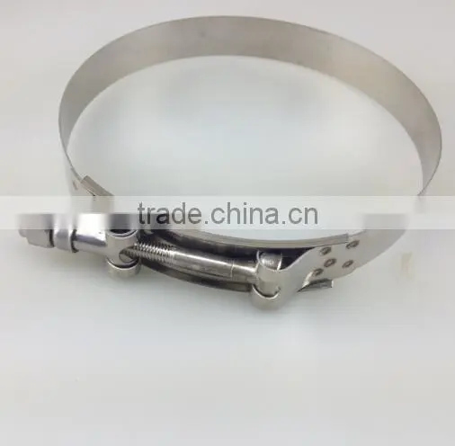 T bolt strength hose clamps