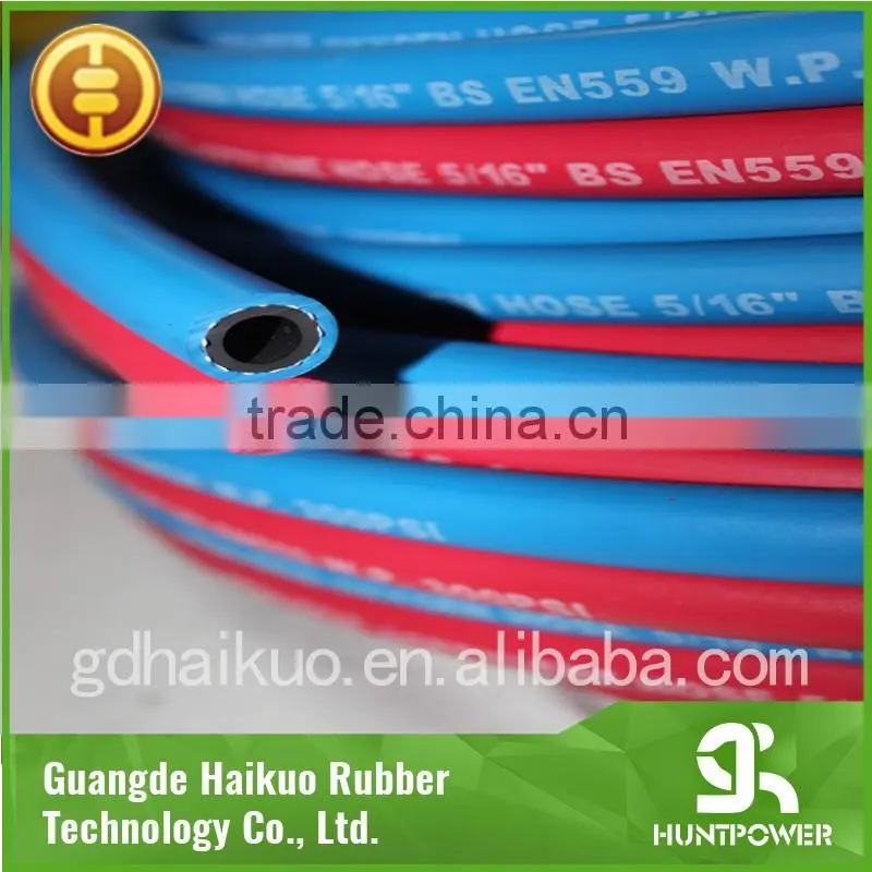 Flexible Oxygen and Acetylene Double Twin Single Welding Rubber Hose