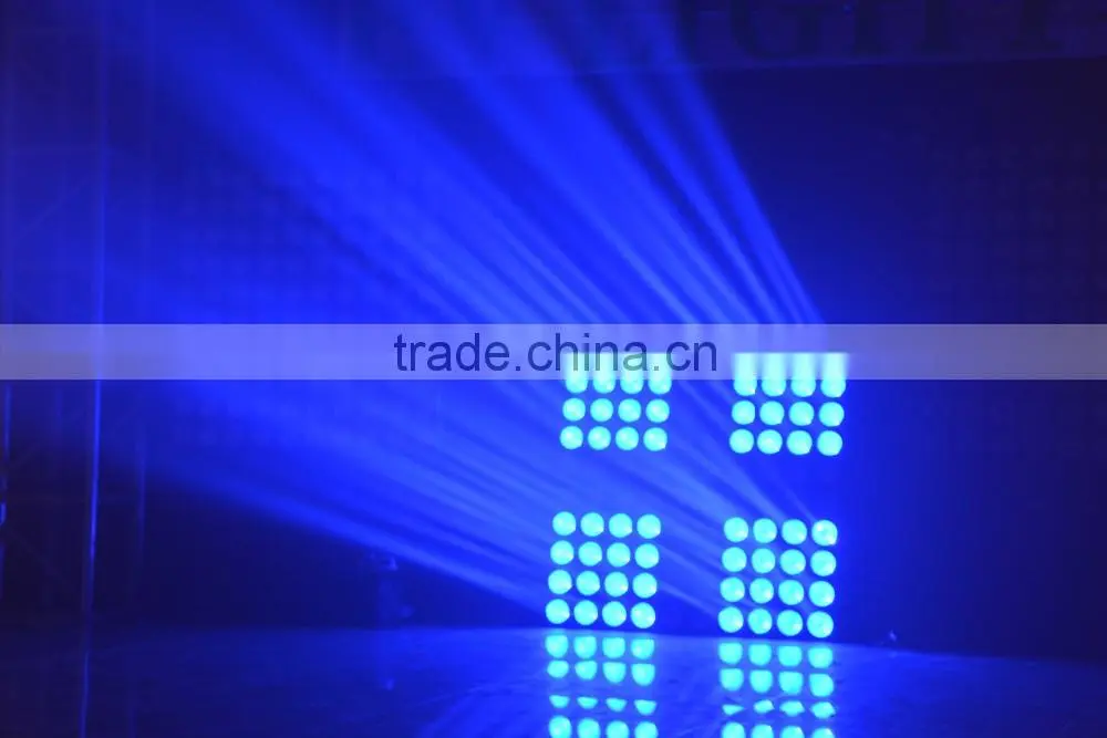 25pcs*9w RGB 3in1 Led Dot Matrix Light