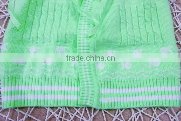 0-1year cheap wash cotton knitted new born baby cardigan underwear for winter