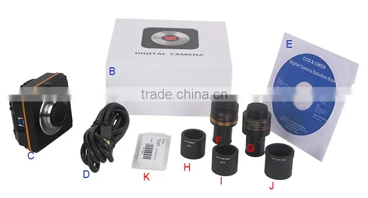 L3CMOS C-mount USB3.0 CMOS Micrscope Camera