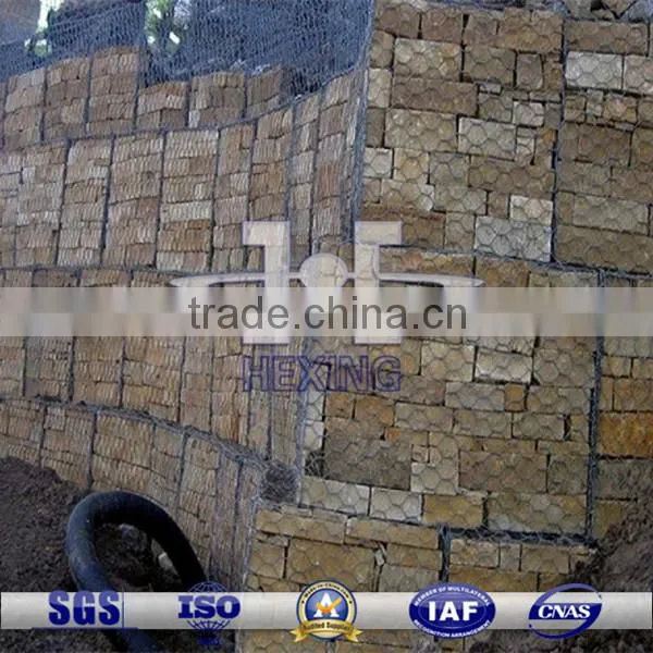Galvanized Gabion Box/ PVC Coated Gabion Basket