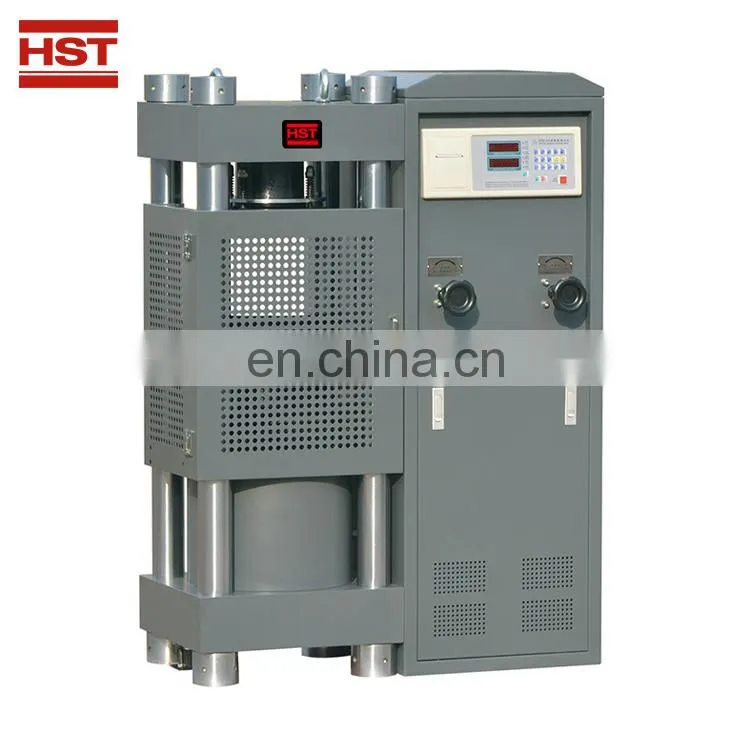HST YES-2000 200 ton Concrete Cube Block Compression Testing Machine