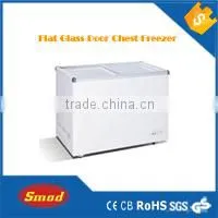 550L R134A horizontal big capacity top open chest freezer