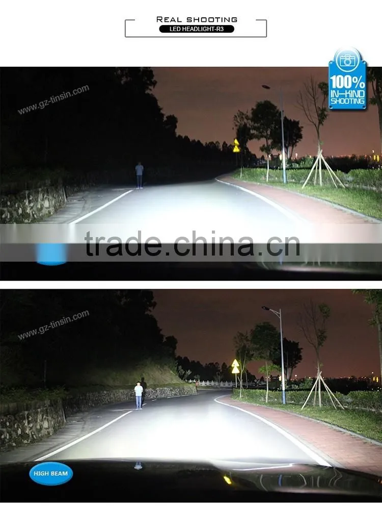 Factory price separated driver led headlight,led headlight h1,7 inch round led headlight