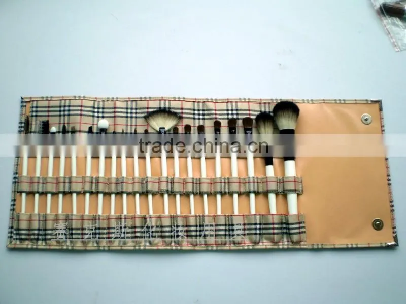Pony,goat,synthetic hair Brush Material and Face Use makeup brush set