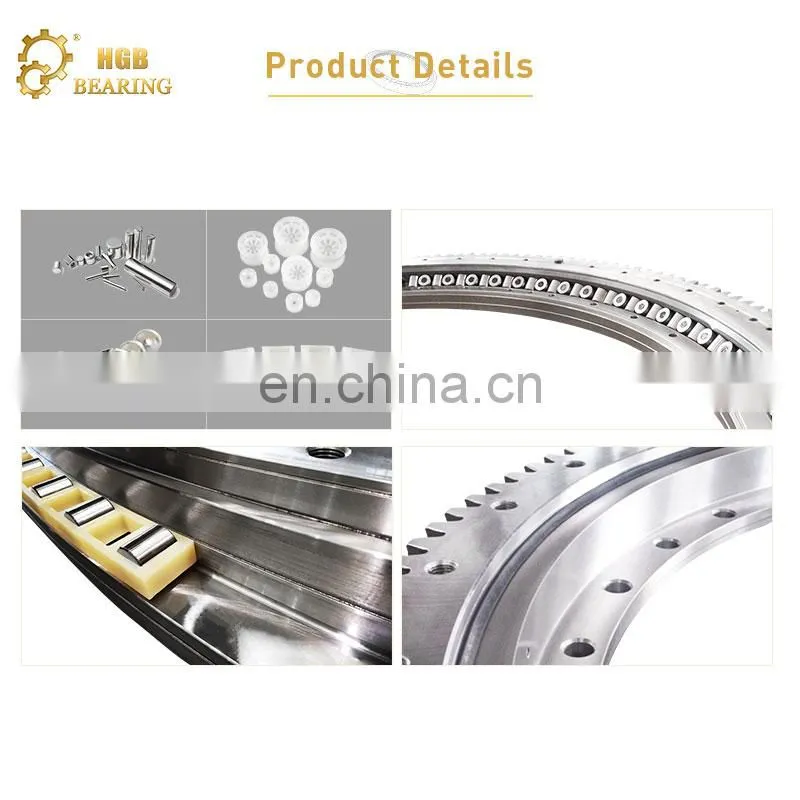 Internal Gear double row ball Slewing Bearing For hyd Marine Deck Crane CCS /ABS/DNV/GL/LR Certificate