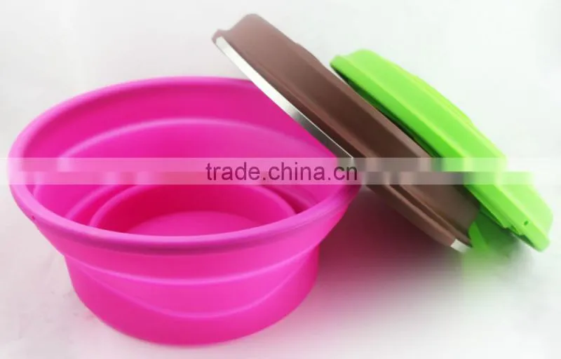 2016 Promotional Ideal Foldable Rubber Bucket