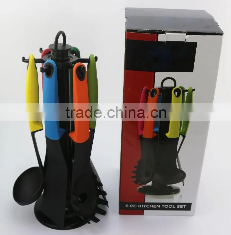 6 Pieces kitchen utensils nylon cooking tools