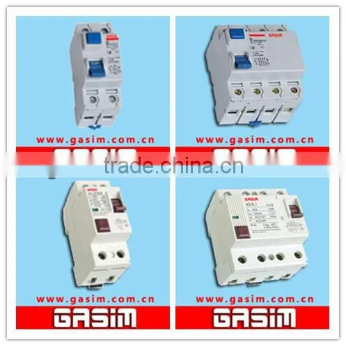 High Quality 30ma 100ma 300ma rccb circuit breaker