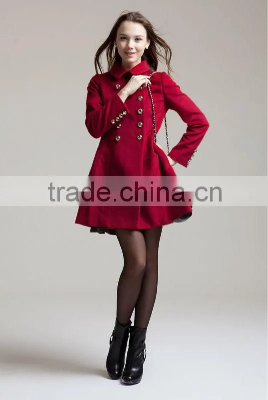 New model european women winter formal coat 2013