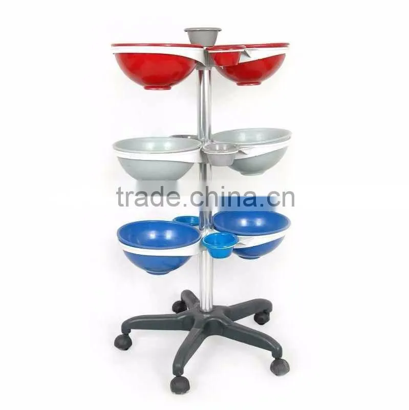 Beiqi Newest Beauty Instrument Stable Salon Trolley with Wheels for Beauty Barber Salon Furniture