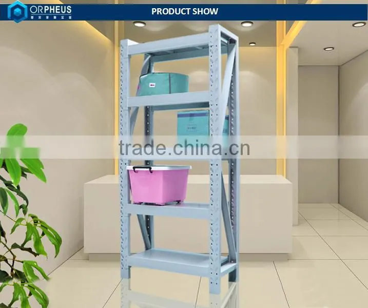 High End Shelf Metal Furniture 4 Tier Supermarket Steel Storage System