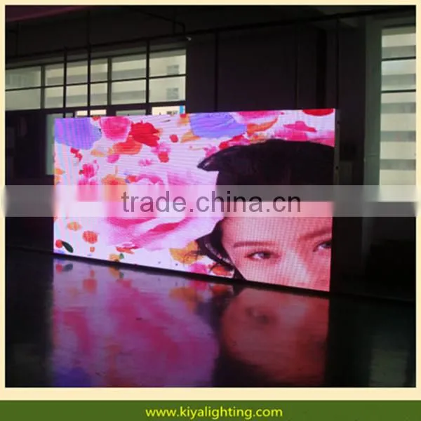 Advertising and Commercial Usage full color P6 indoor led video wall