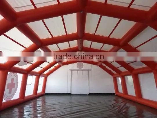 Red cross inflatable medical tent/ medical tents inflatable