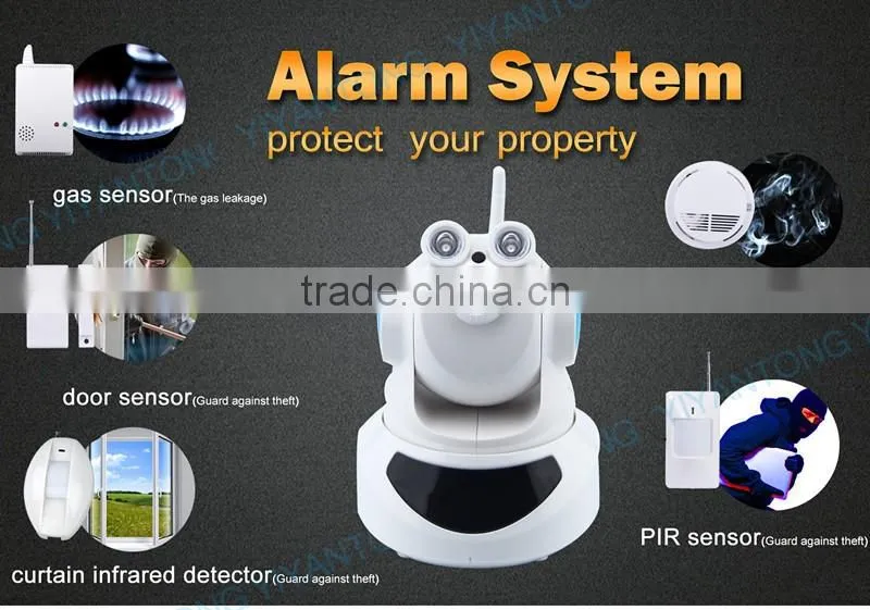 Home indoor use HD night vision P2P wireless wifi ip camera