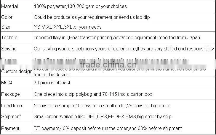 Sublimation high quality long sleeve cycling shirt