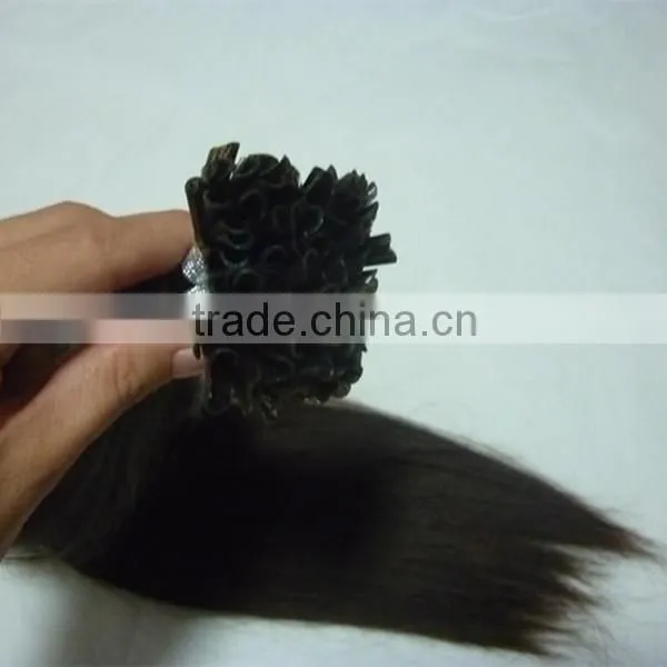 hot selling best quality brazilian hair pre-bonded hair extension i tip u tip flat tip v tip wholeasle hair