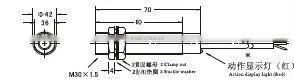 Hot sale M30 DC NPN NO+NC 10mm inductive proximity switch transducer LJ30A3-10-Z/CX