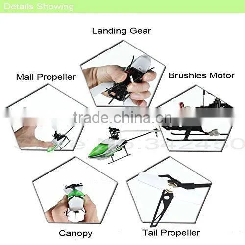 Quality Wltoys V930 2.4G 4CH Brushless motor Super Power w/ 6 Axis Gyro Power Star X2 Flybarless RC Helicopter... by (280835)