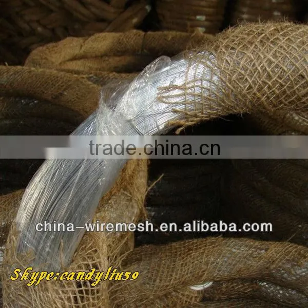 Alambre de hierro galvanizado para consturction