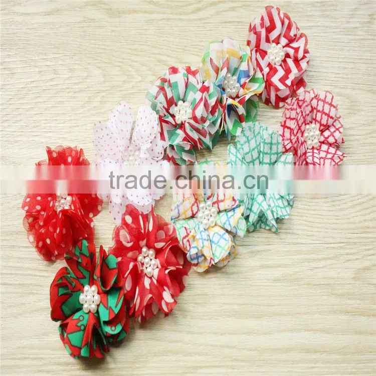 stain pearl bows , hair bows , newborn headband bows