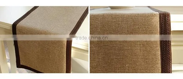 Top quality factory direct selling decorative lace table runner size