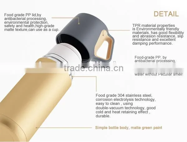 Vacuum Stainless Steel milk Thermos Flask Mug