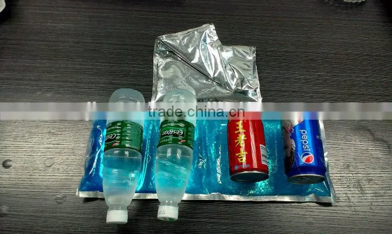 38L Plastic Instulate Ice Gel Cooler / Ice Gel Can PVC Cooler