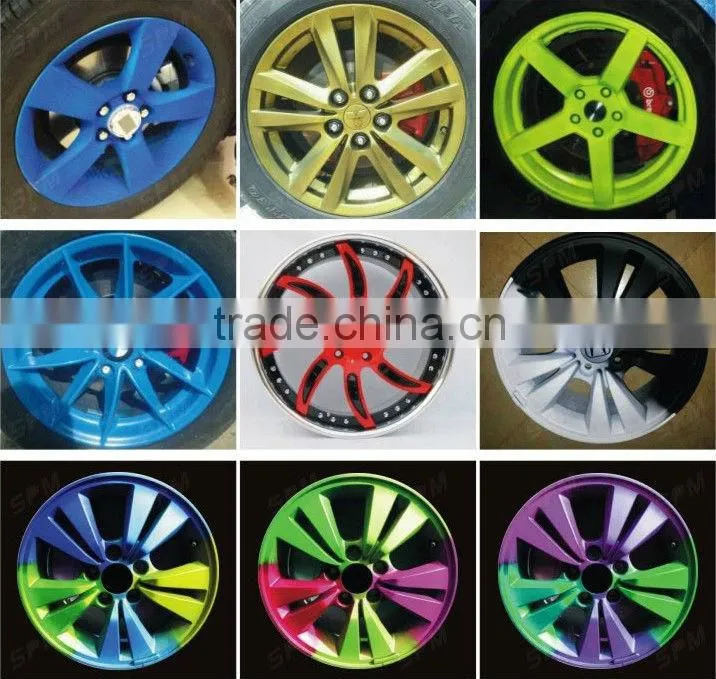 GAR rubber paint spray for wheels fast dry 400ml per bottle