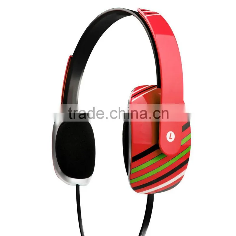 2015 hot sell new design corlorful wired headphones for mobile phone