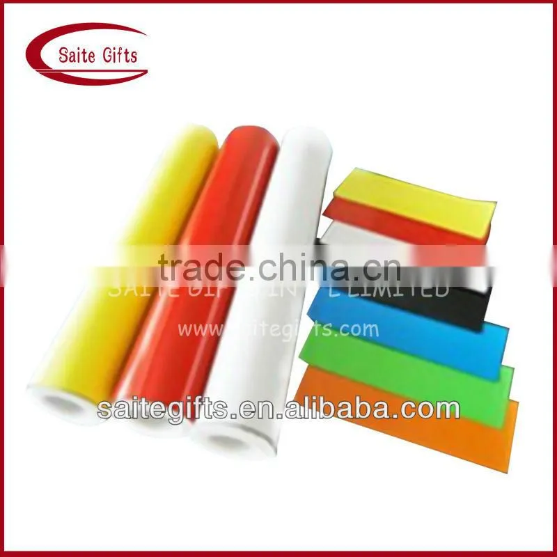 Isotropic flexible self adhesive magnet