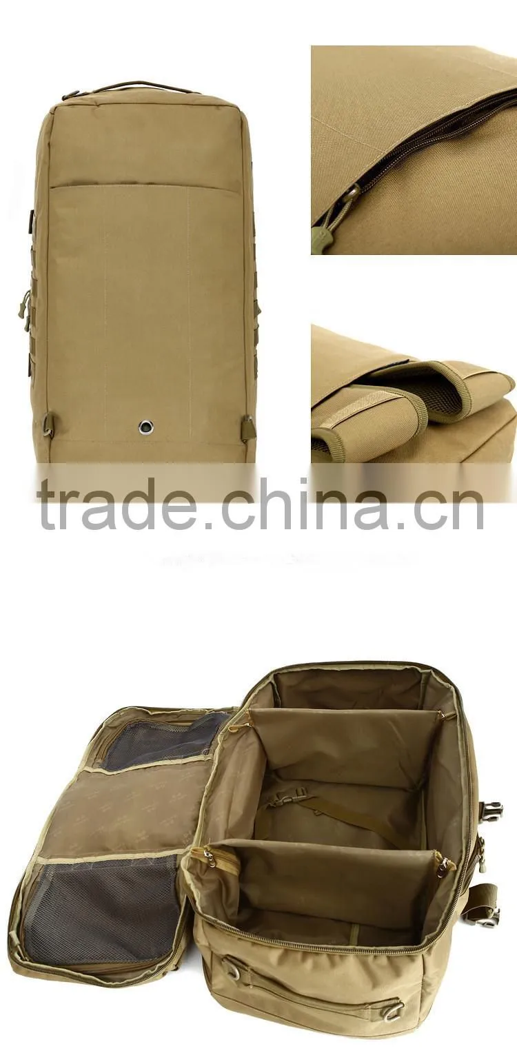 Outdoor camouflage travel tactical military duffle bag