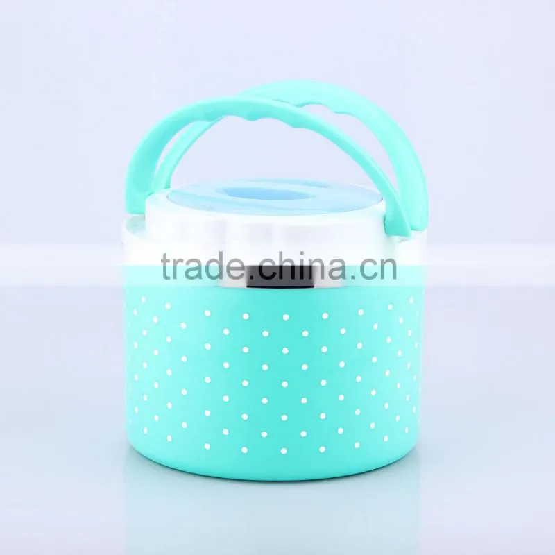 smashbox 2 layers thermos lunch box with soup contain and cover