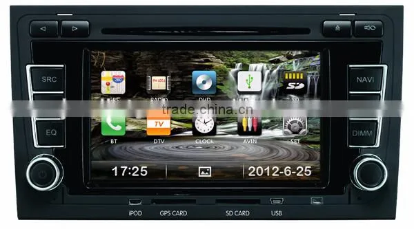for audi a4 autoradio gps dvd bluetooth with phonebook