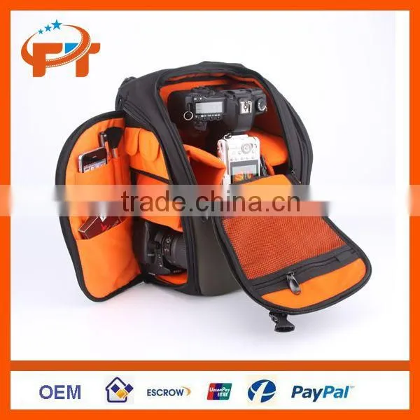 Fashion Canvas waterproof dslr camera bag for canon