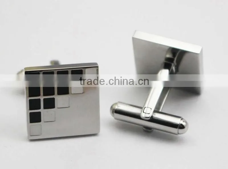 Stainless Steel Fashion Men Shirt Custom Cufflink