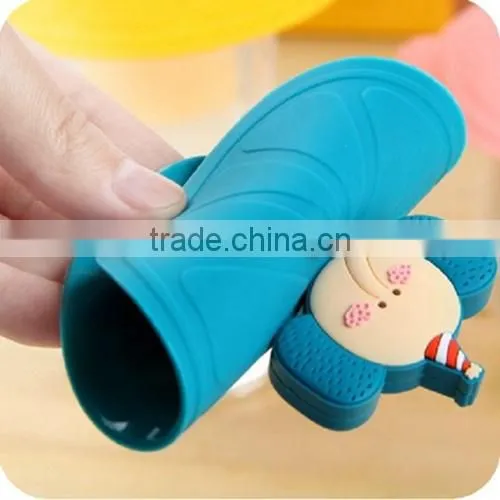 China new arrival creative durable 100% food grade silicone cup lid