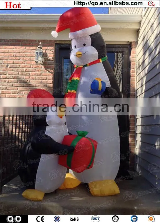 Top selling advertising animal models giant inflatable penguin