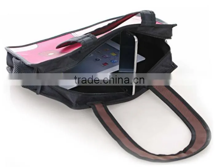 fashionable 3d comic lady hand bag tote bag